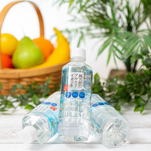 純天然のアルカリイオン水 金城の華 500ml×24本入り(産直）