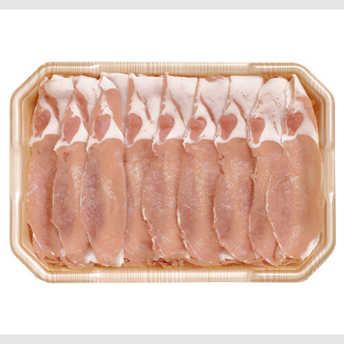 石見ポークしゃぶしゃぶセットロース300g、バラ300g(産直)