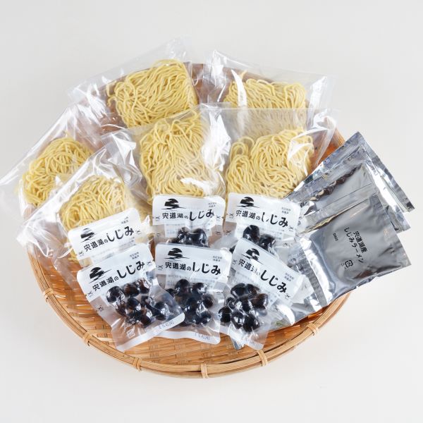 (A116)しじみラーメン貝付き6食セット