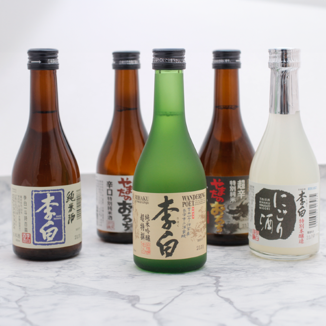 李白 飲みくらべ5本セット（産直）