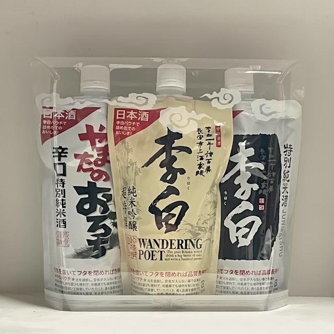のみくらべパウチ300セットクリアカートン入り（産直）