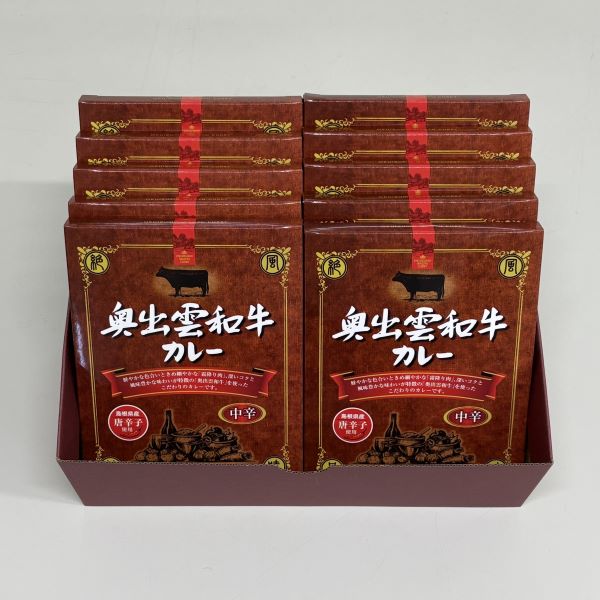 (A117)奥出雲和牛カレーセット10個入（産直）