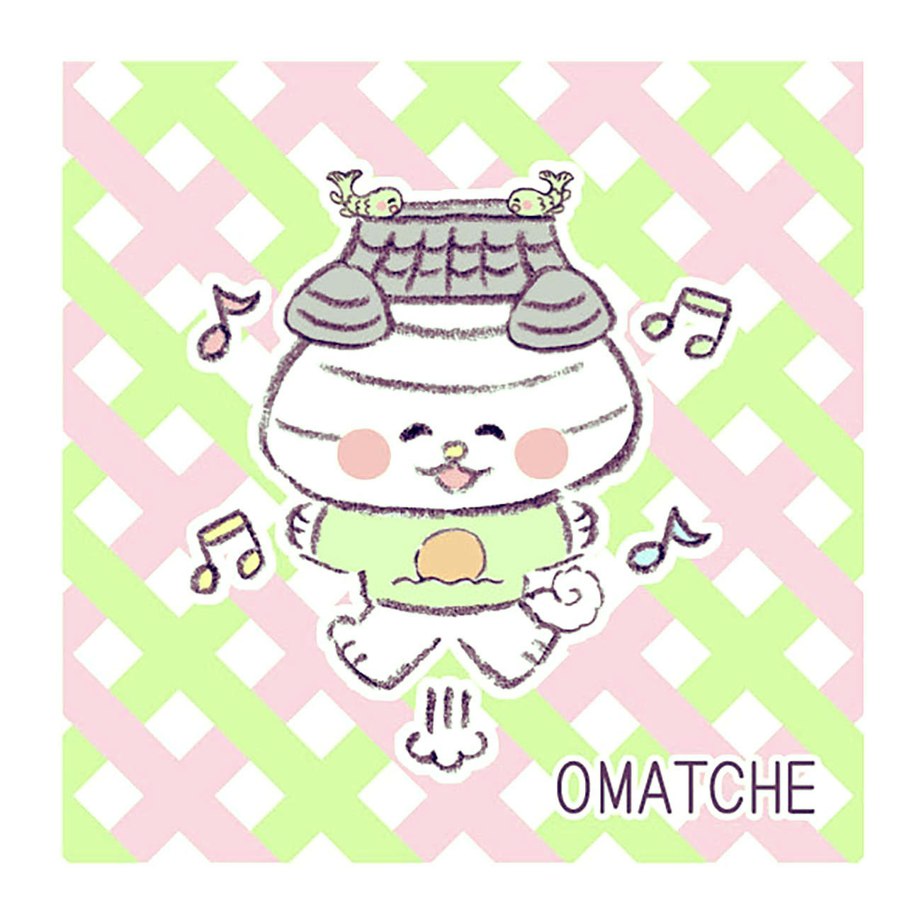 おまっちぇ ミニタオル(ジャンプ)