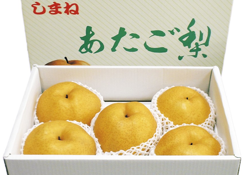 (A)あたご梨 約4～5kg(3～6玉)